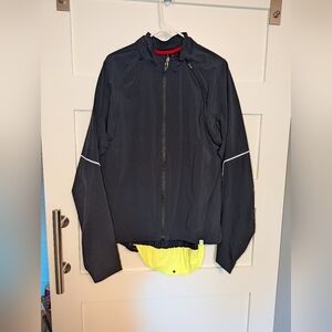 Specialized Men's pro wind jacket with hiviz size XL. Men's XL